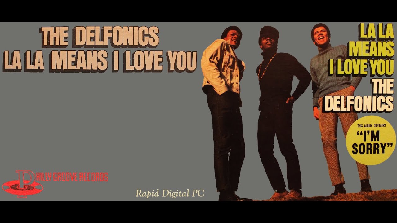 The Delfonics LaLa Means I Love You Vinyl 1968 YouTube
