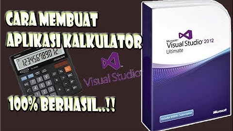 Cara Membuat Aplikasi Kalkulator Sederhana