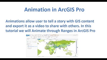 Animation in ArcGIS Pro