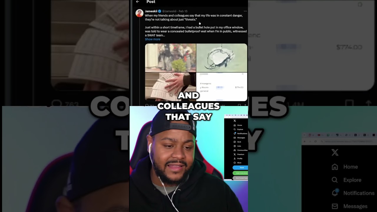 Debunking Jameskii Evidence against Twomad 