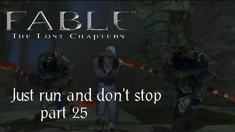 Fable the lost chapters - Rescue the Archaeologist part 2 - gameplay HD