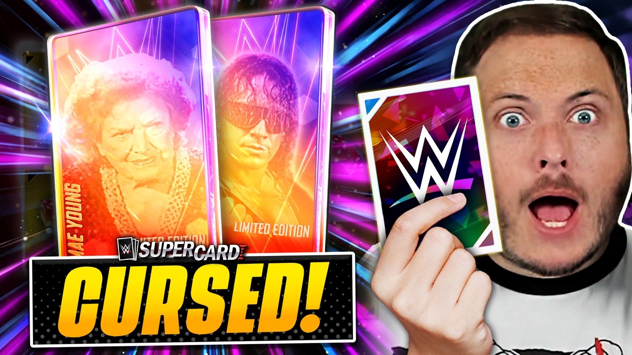 THIS IS CURSED! New FOILS in WWE SuperCard a MEGA FAIL?