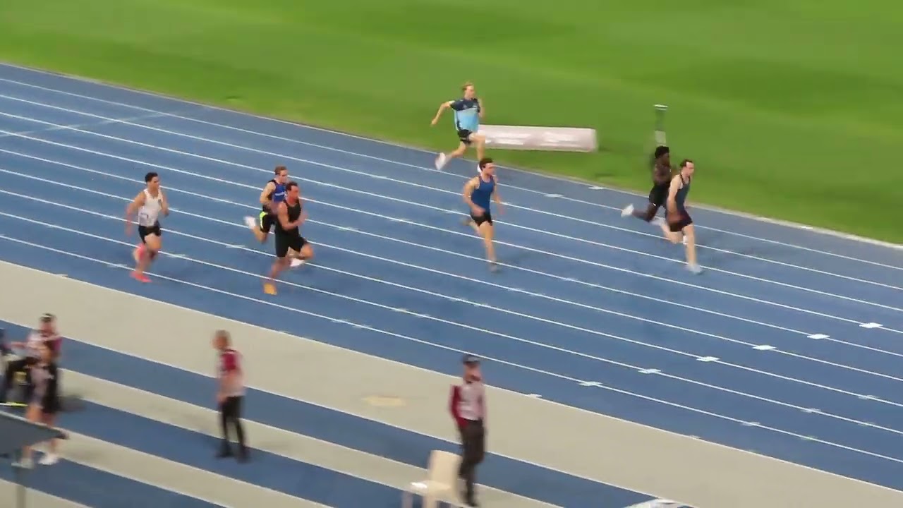 Ht5. 100m Open Men, 2025 QLD Athletic Championships, QSAC 14/03/2025