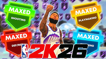 HOW TO GET MAXED BADGES FAST IN NBA 2K26!
