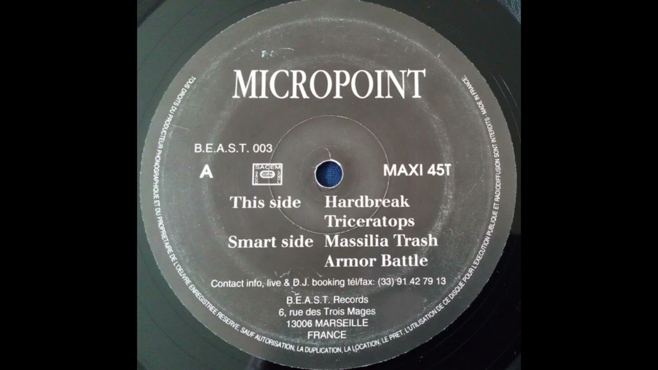 Micropoint - Hardbreak - (1996) - [Industrial Hardcore, Speedcore] - Full EP