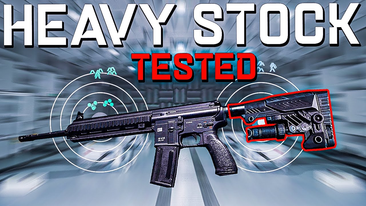 NEW ATTACHMENT TESTED – Should you pick up the HEAVY STOCK? – PUBG