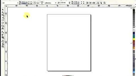 Corel Draw Property Bar Urdu Hindi