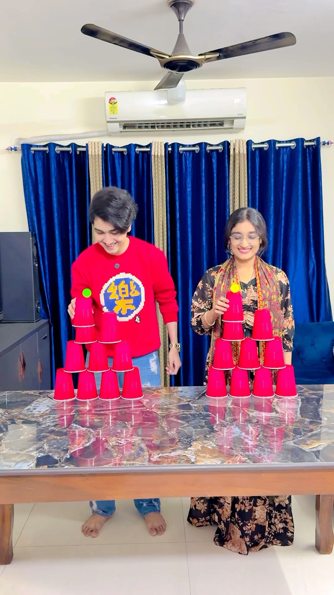 No Drop  challenge? #zidaanshahidaly #brothersister #shorts