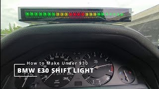 How to Make Shift Light for BMW E30 Under $30