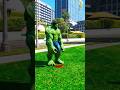 HULK BANA INCREDIBLE HULK 😱 #gta #shortsfeed #shorts