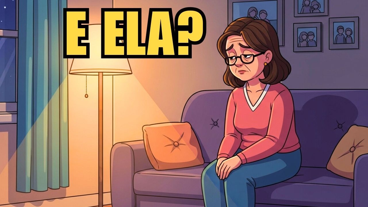 Aos 48 anos, ela percebeu que estava vivendo para todos… menos para ela