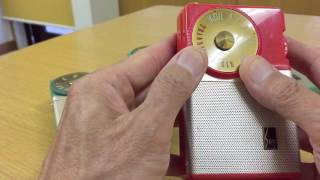 1957年 ソニー（東通工）製 TR-63 ポケッタブル・トランジスタラジオ