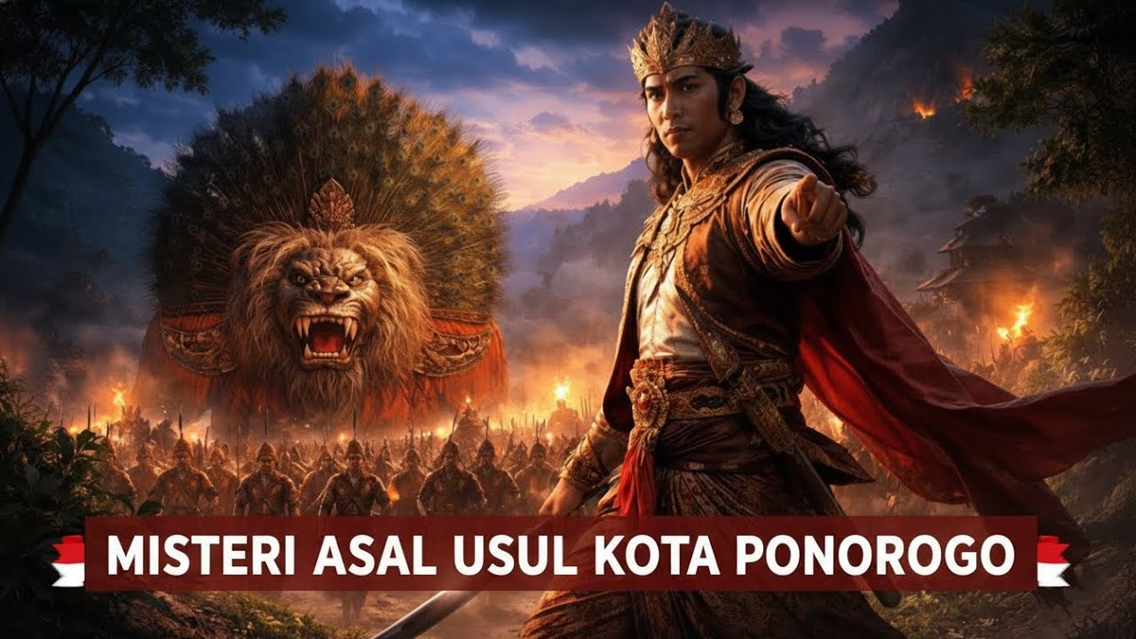 Asal Usul Kota Ponorogo yang Jarang Diketahui | Legenda Batoro Katong