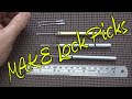 (135) How to Make QuickPick Tips (Lock Picks)