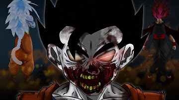 Gohan Variants Overlooking the Destruction | Stick Nodes | Dragon Ball Fan Animation