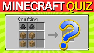 Guess The MINECRAFT Item (HARD) | Brewing & Crafting Recipes