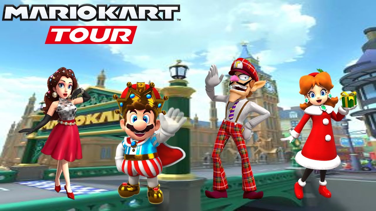 Mario Kart Tour - All London Loops Variants (Routes 1 and 2)