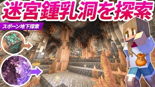 迷宮のような巨大鍾乳洞を探索!超レアな敵遭遇＆ダイヤ発見!