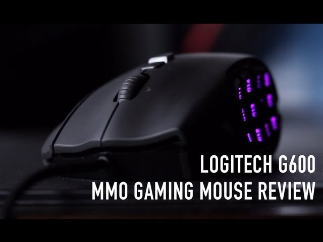 gør ikke rytme forvirring Logitech G600 MMO Gaming Mouse Review - YouTube