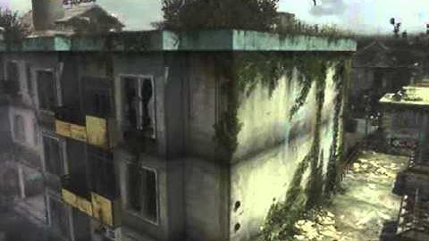 MW3 Cross Map Throwing Knife on Fallen