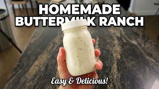 Homemade Buttermilk Ranch