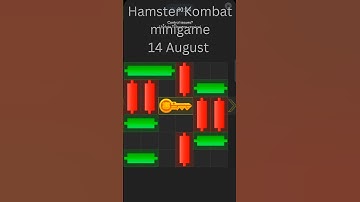 Hamster Kombat 14 August #minigame puzzle solved #dailycipher #dailycipher #hamsterkombat #games