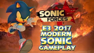 Sonic Forces At E3 2017:Modern Sonic Gameplay
