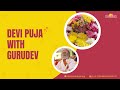 Devi puja with gurudev  24 may 2024   live from vds bangalore ashram