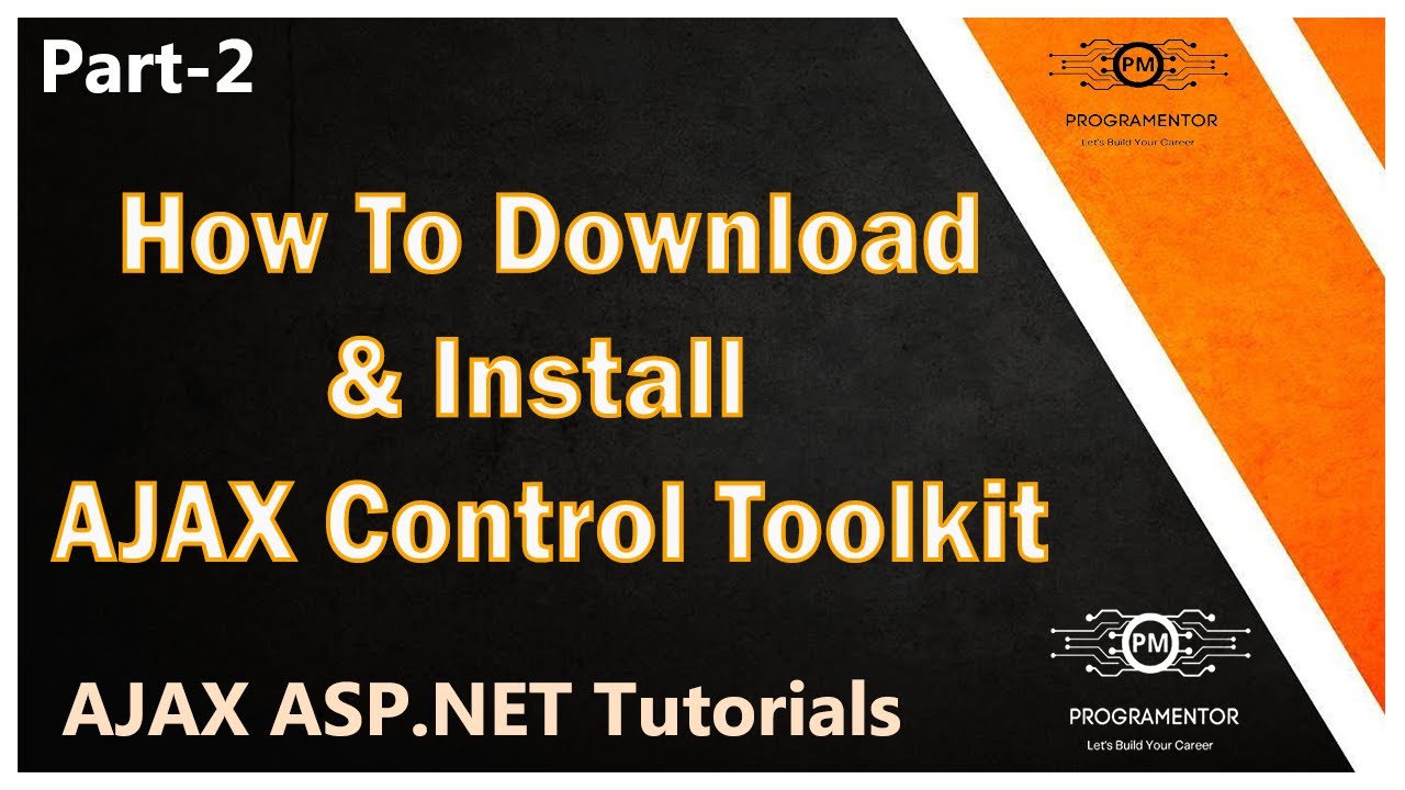 02 | How To Download And Install AJAX Control Tool Kit In ASP.NET ...