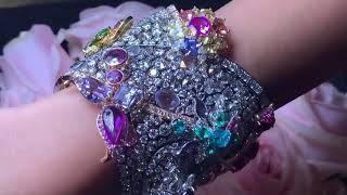 Anna Hu one of a kind bracelet inspired by  Saint Basil&#39;s Cathedral