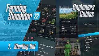 Farming Simulator 22 For New Players - Learning the Basics - Episode 1 screenshot 4
