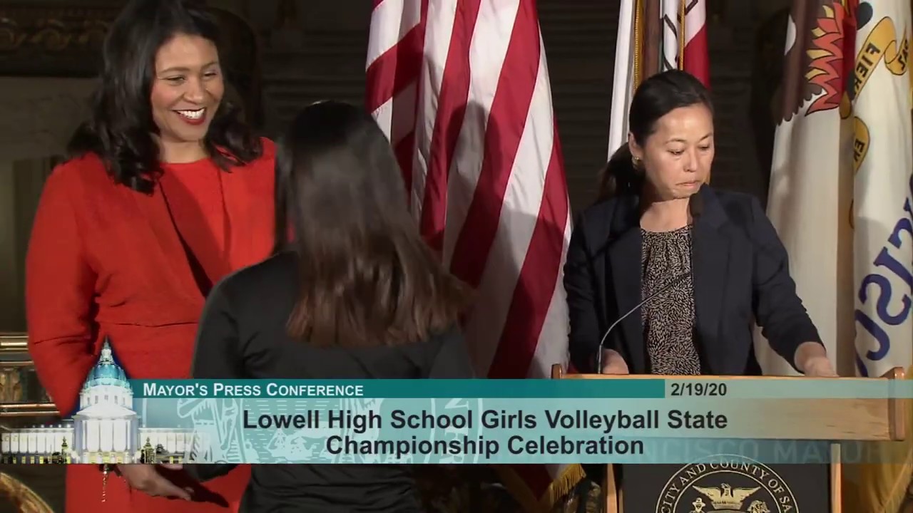 Lowell High School Volleyball State Championship Celebration YouTube