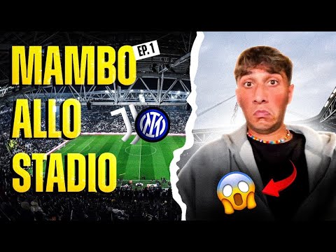 A CRAZY JUVE 🥶 JUVE-INTER REACTION😱 AT THE STADIUM WITH MAMBO EP.1