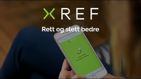 Sjekk ut Xref - Norge