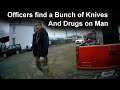 Officers Arrest a Man for Possession of Meth and Crack