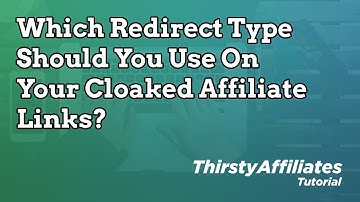 What Affiliate Link Redirect Type Should You Use On Cloaked Links?