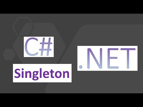 Design Pattern Singleton, C# (ENGLISH)