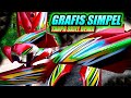 AIRBRUSH GRAFIS SIMPLE  | semi 3D KEREN