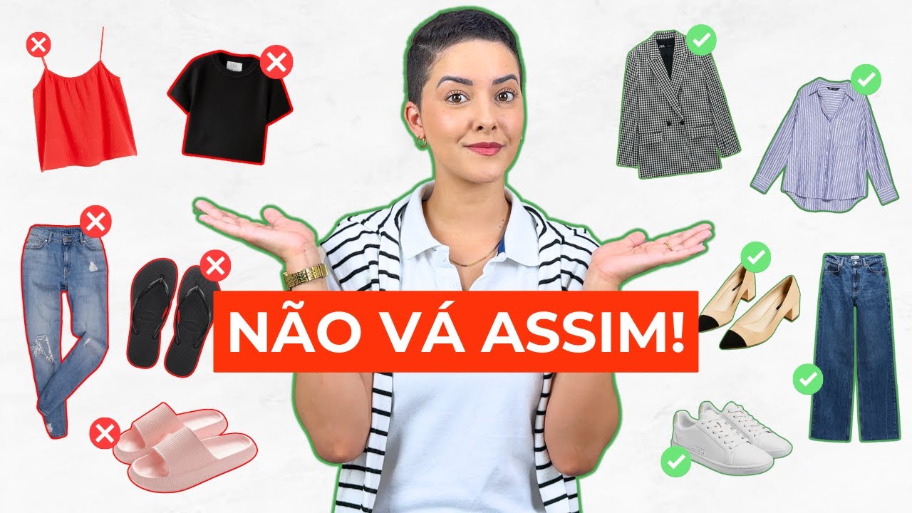 Hot roupa de entrevista de emprego 2025