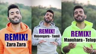 Zara Zara X Vaseegara X Manohara Mashup  Minnale Rehna Hai Tere Dil Mein  Tamilhinditelugu 