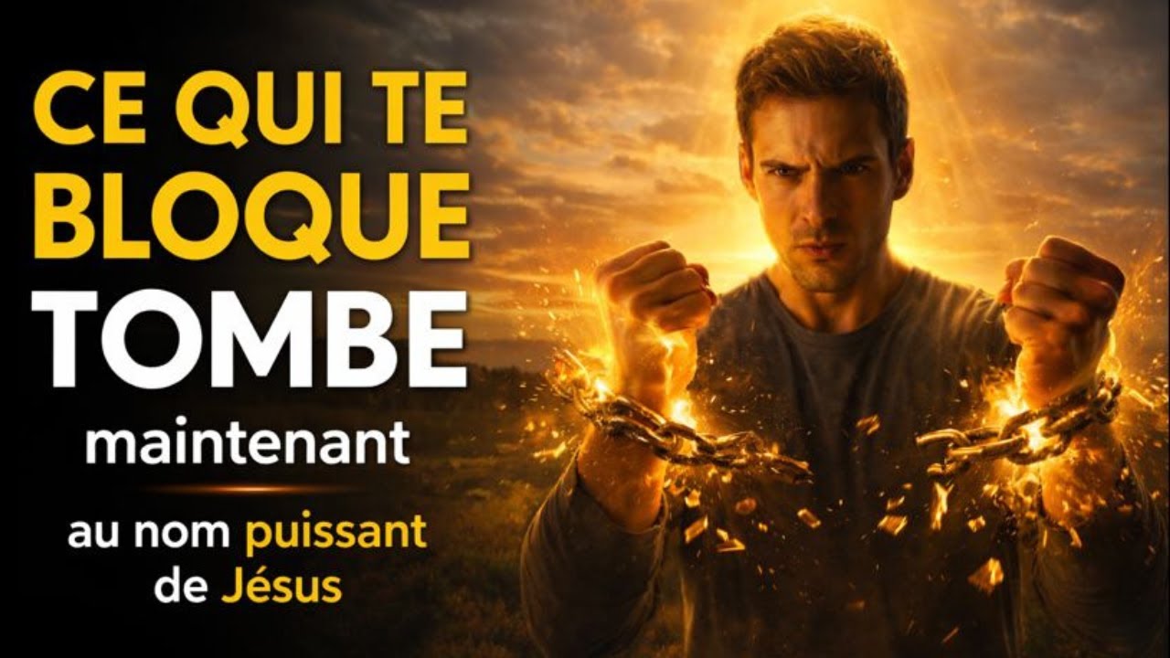 JE ME LIBÈRE de Tout ce Qui Me Bloque | Affirmations Bibliques Puissantes.