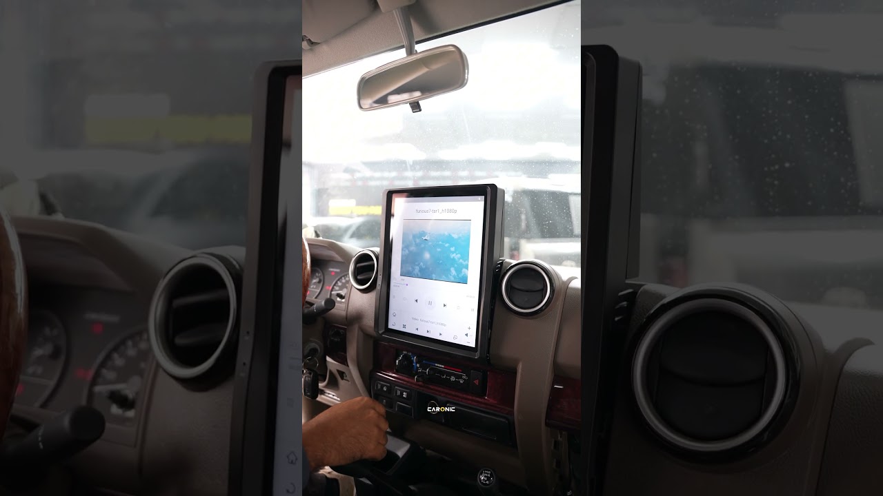 Toyota Land Cruiser LC70 Pickup | 13" Tesla Style Android Monitor Upgrade!