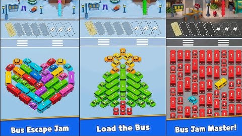 Bus Craze Traffic jam - Levels 13, 14 Complete Walkthrough 