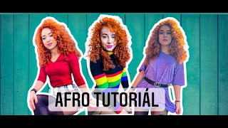 Afro Tutoriál pomocou slamiek