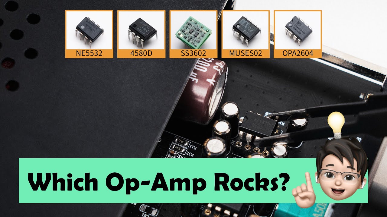 Which Rocks? Fosi Audio V3 with Various Op-Amps Demonstration