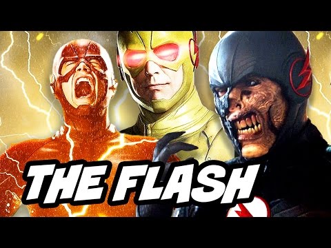 The Flash vs Reverse Flash Black Flash Full Timeline 4K HD - Why He Always Retur