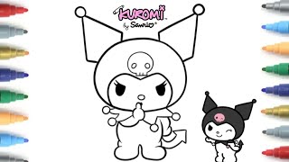 Sanrio Characters Coloring Pages | Hello Kitty | Kuromi