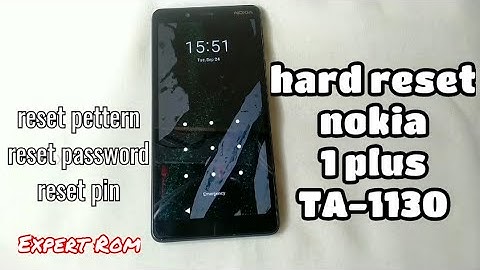 Nokia 1 plus (TA-1130) Hard Reset | Pettern | Password | Pin