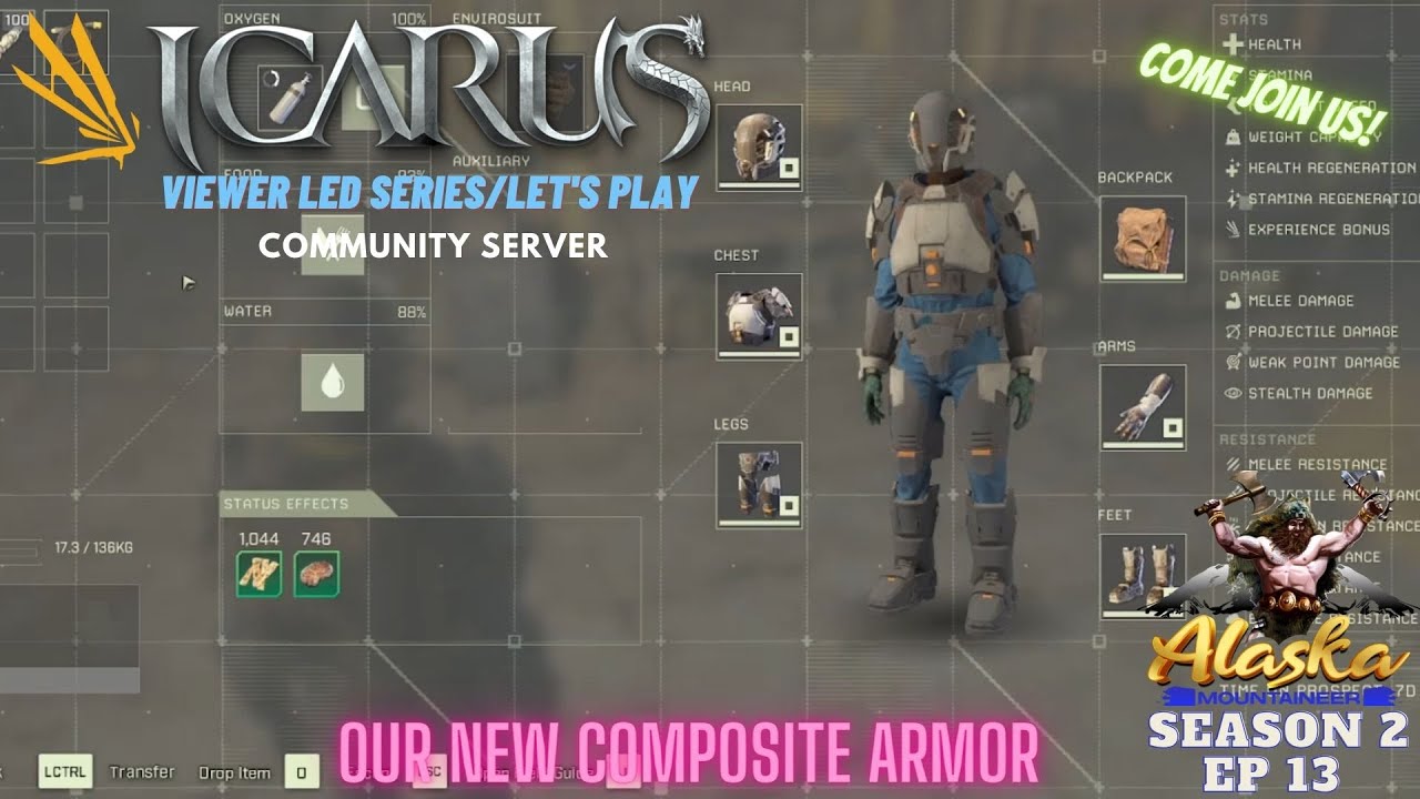 Icarus Season 2 EP 13 Our New Composite Armor YouTube