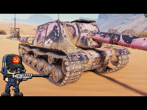 Видео: ИСУ-152 - Снайпер - World of Tanks